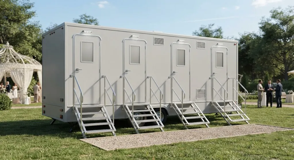 4 Stall Restroom Trailer in Tempe, AZ
