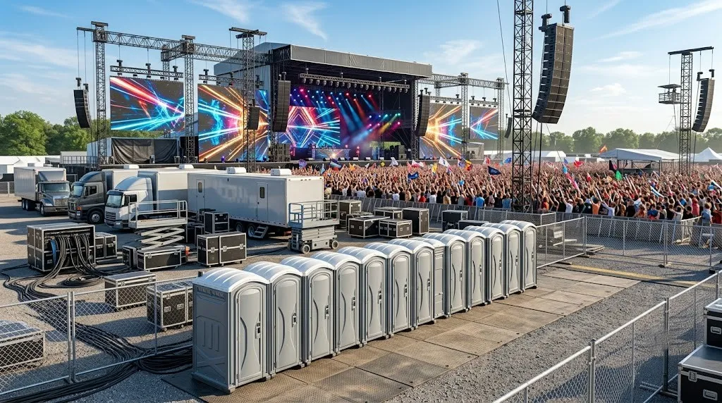 Concert Restroom Rental in Tempe, AZ