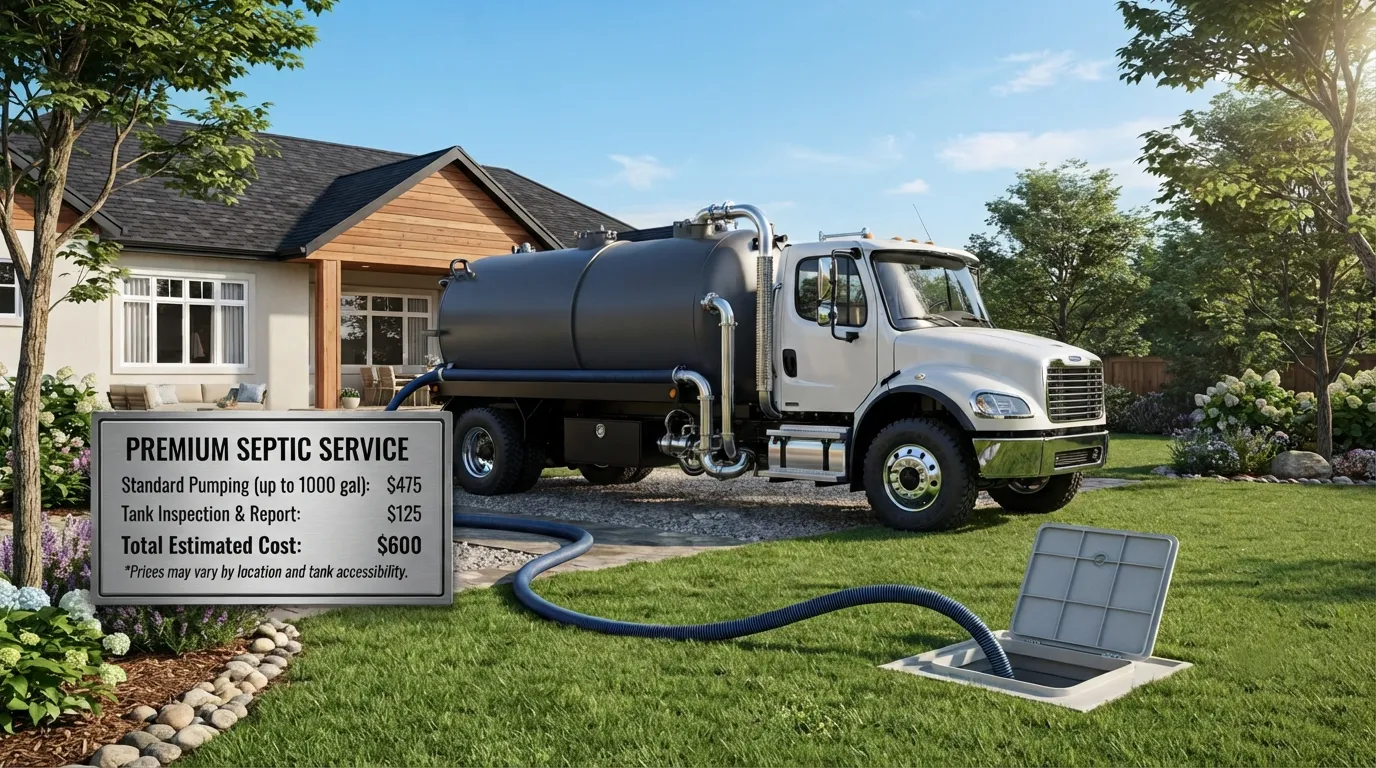 Septic Tank Pumping Cost in Tempe, AZ